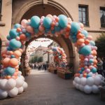Арки из воздушных шаров для мероприятий с доставкой